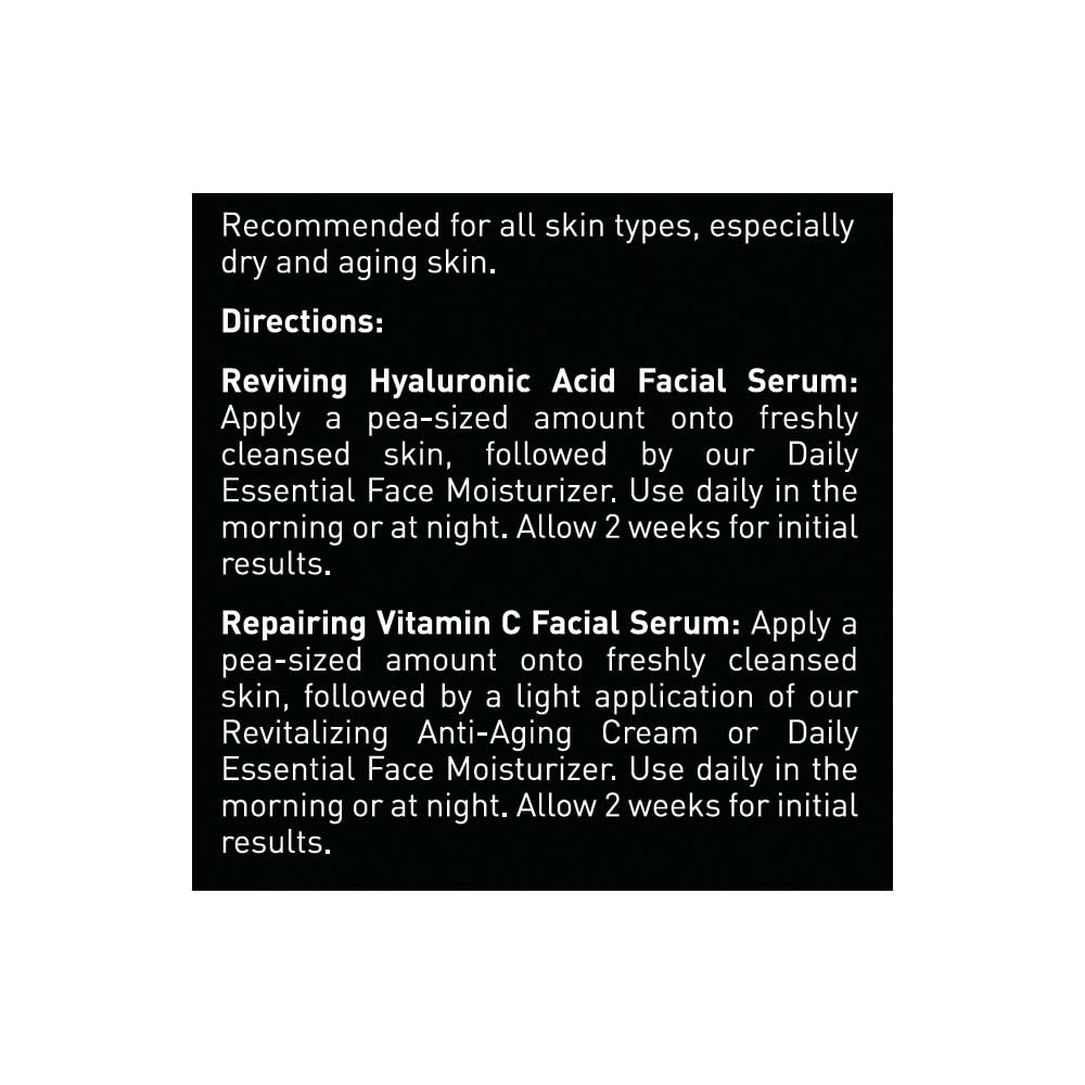 Brickell Men's Daily Anti-Aging Day and Night Serum Routine, With Plant Stem Cells, Vitamin E, and Protein Peptides, Scented