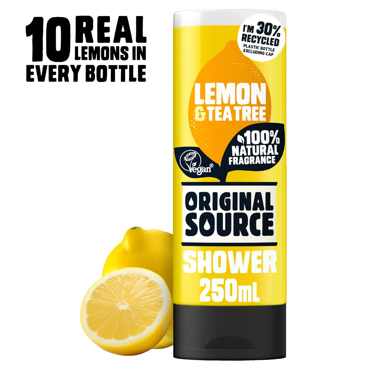 Lemon & Tea Tree Shower Gel - Refreshing Cleanser for All Skin Types | 250ml