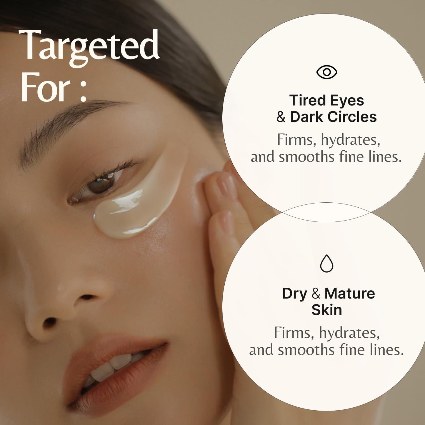 THE WHOO Firming Eye Cream | Lifting Eye Treatment with Glycoprotein & Elasticity Boosters | Smooths Fine Lines & Firms Delicate Skin