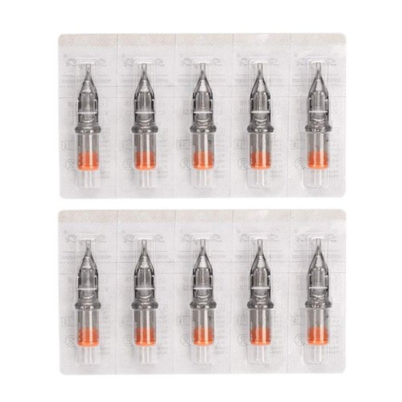 Tattoo Cartridge Needles, ATOMUS 20pcs 3RS 5RS 7RS 9RS 11RS Round Shader Disposable Sterilized Tattoo Needle for Pen Rotary Machine Tattoo Supplies (20pcs 11RS)