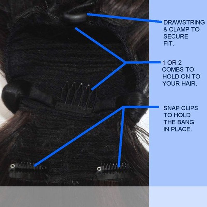 Vivica A. Fox (BP-Kennedei) - Heat Resistant Fiber Ponytail in P2216