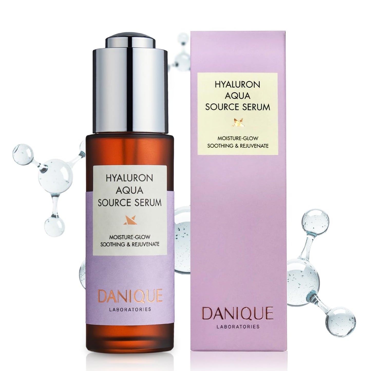 Dermanex Danique Hyaluron Aqua Source Serum 30ml, Stem Cell Korean Skin Care Beauty Serum Booster