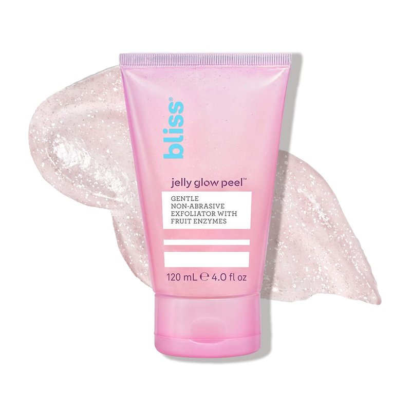 Bliss Jelly Glow Peel™ Exfoliating Cleanser with Fruit Enzymes - 4 Oz | Nourishing, Vegan & Cruelty-Free