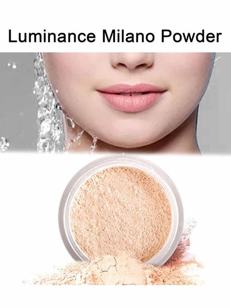 Luminance Milano Powder, Luminance Milano Setting Powder, Blurring Setting Powder by Luminance Milano, Luminance Milano Blurring Powder for All Skin Tones (7#)