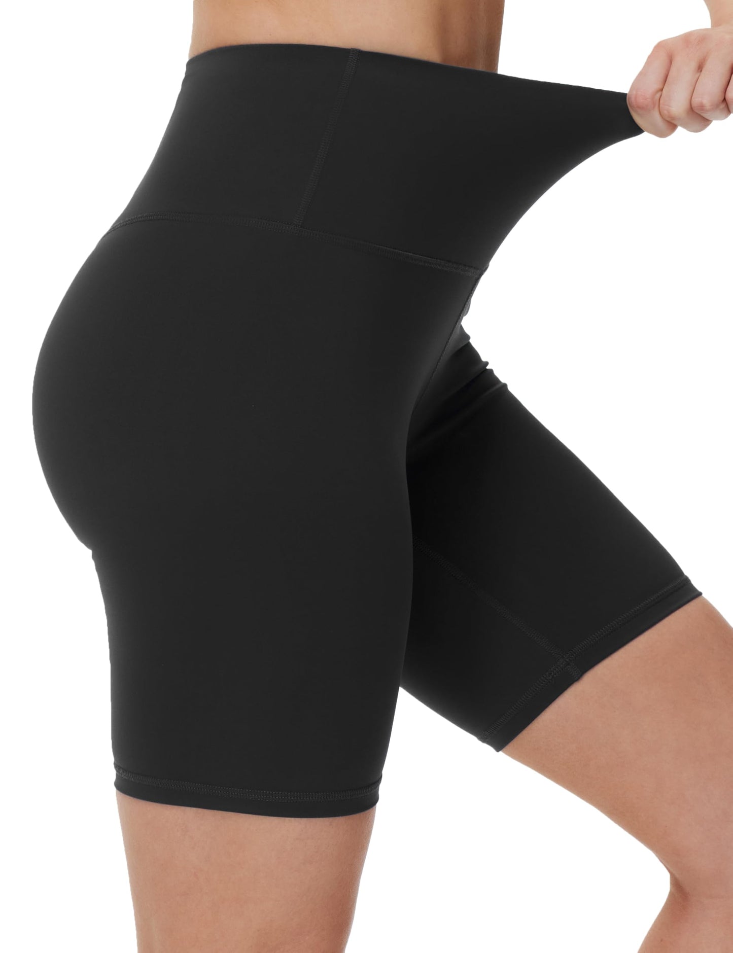 THE GYM PEOPLE Women's High Waist Yoga Workout Shorts Tummy Control Fitness Athletic Running Compression Shorts