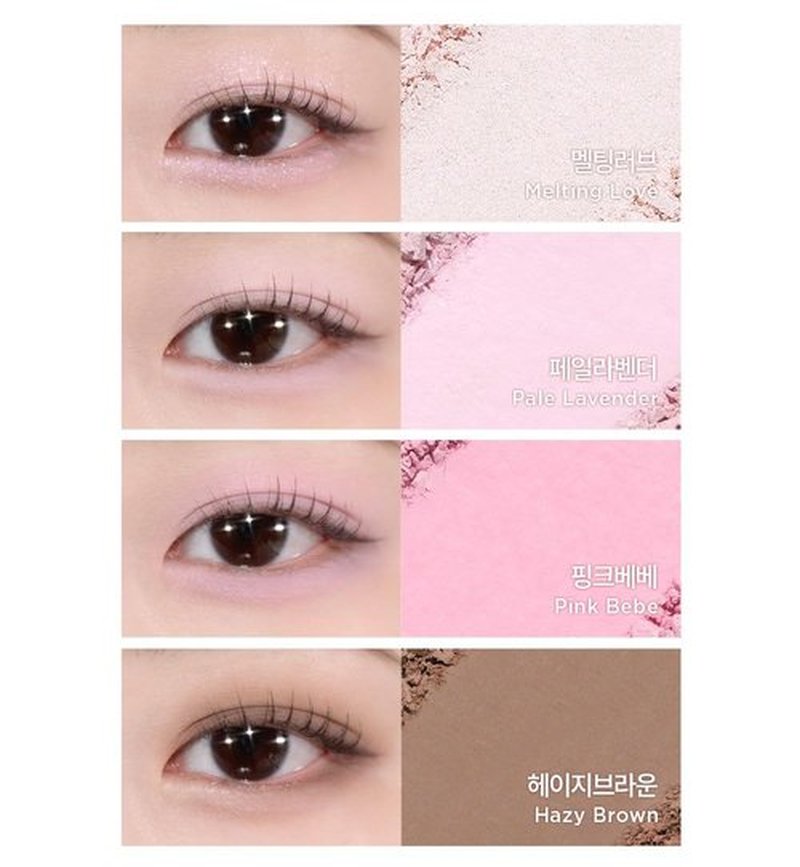 Lilybyred Mood It Palette 4-Shade Eyeshadow Palette (02_Like it)