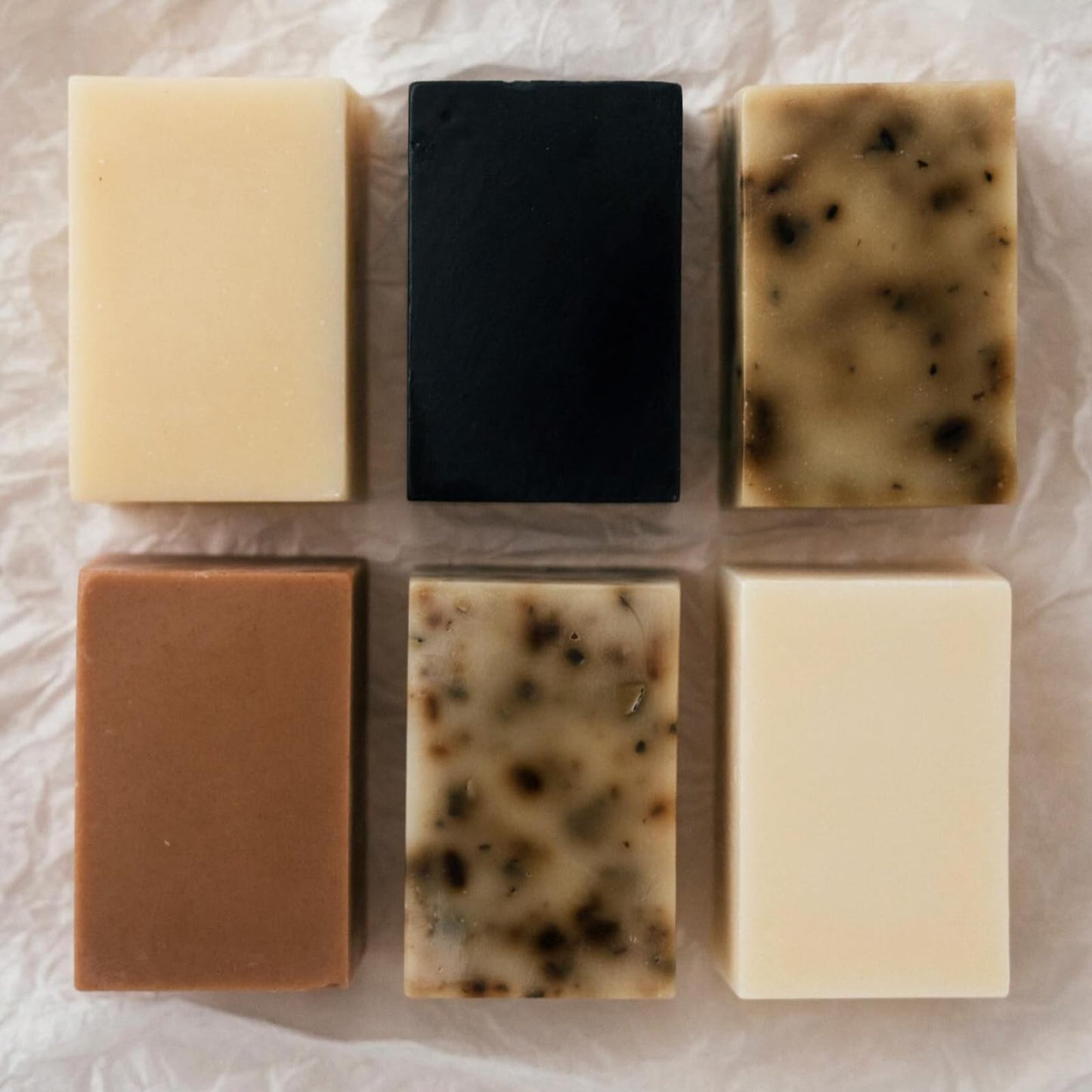 Summer Solace Tallow Soap Bar All-Natural Face & Body Wash Brick Exfoliating Deeply Cleansing & Soothing for Dry, Hardworking Hands Activated Charcoal Bar Soap 3.5oz (Gardeners)