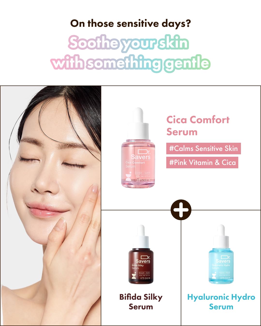 It'S SKIN Dr. Savers PDRN Derma Repair Serum 1.01 fl.oz, Rejuvenating Skin Barrier & Firming Care with Mugwort-Derived PDRN Face Serum, Ceramide & PHA, Healthy Glow, Personalized Korean Skincare