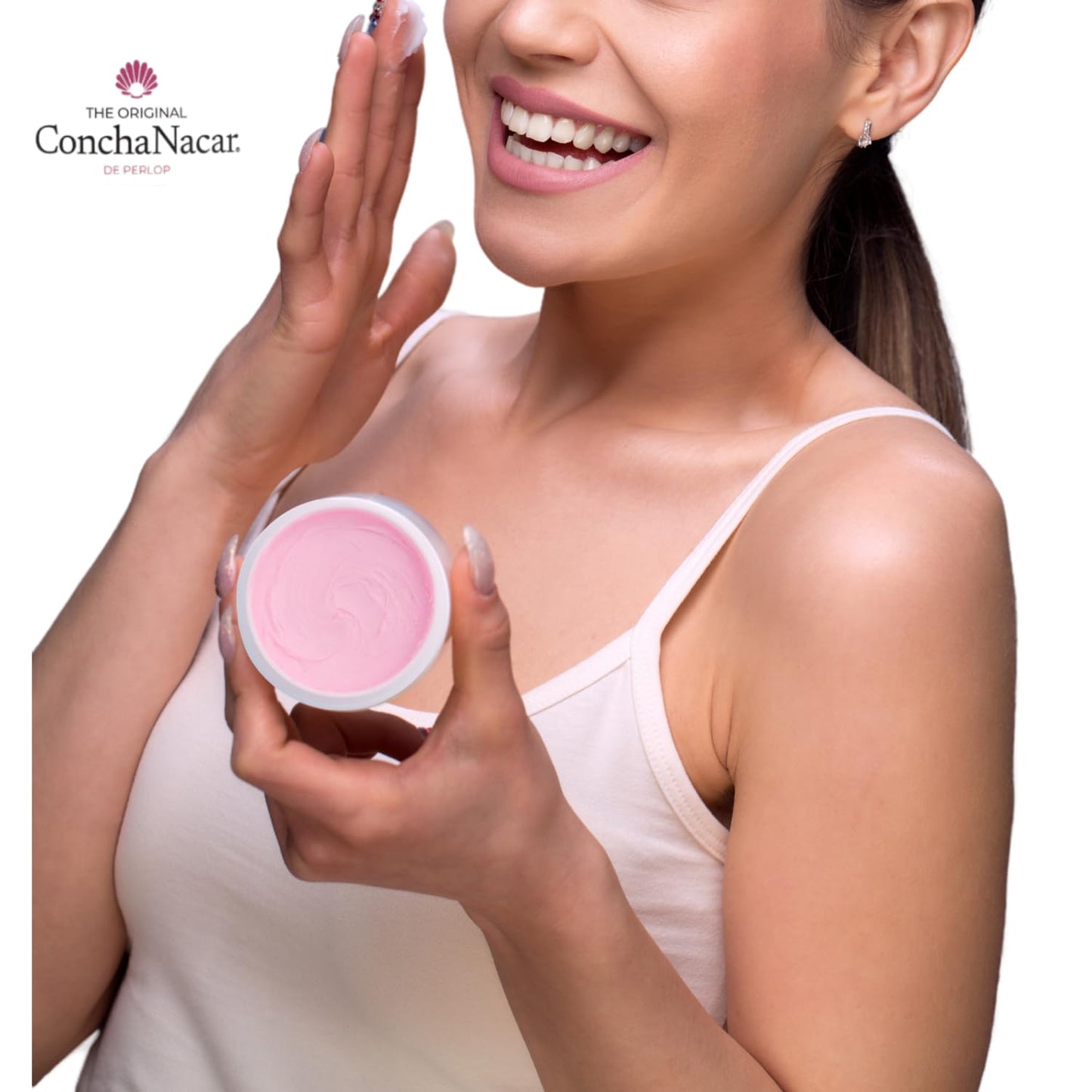 Concha Nacar Crema De Dia No.1, Day Cream 2 oz, White