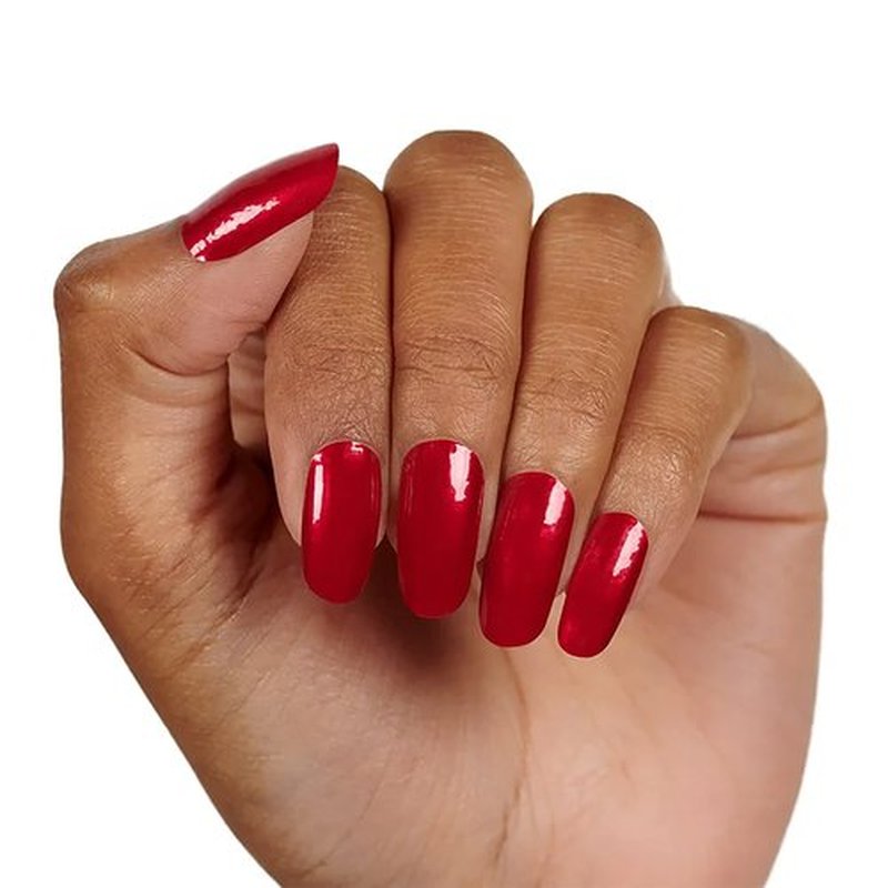 Bad Blood - Color Street Nail Strips (Halloween 2021) Scarlet Red FMS126