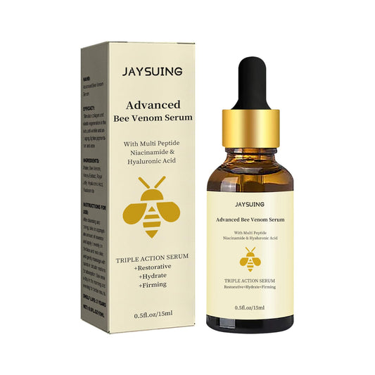 Advanced Bee Venom Serum, Anti-Aging Facial Serum, Face Serum to Help Refine Fine Lines & Wrinkles, Hydrating facial essence