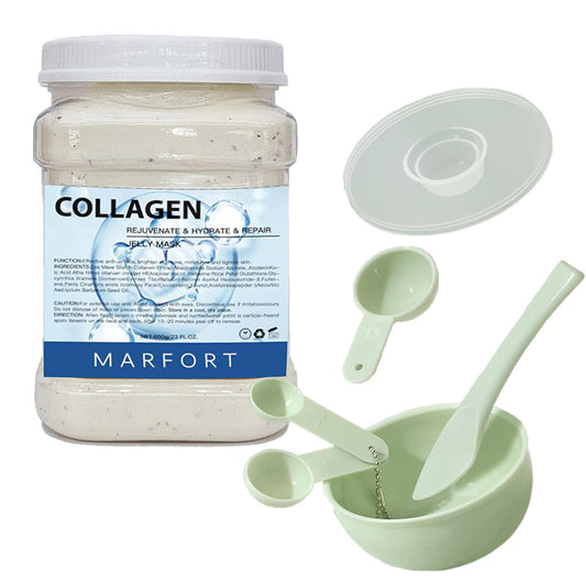 Hydrojelly Peel-Off Face Mask - Moisturizing Collagen Formula for Spa-Quality Skincare | 23 Fl Oz