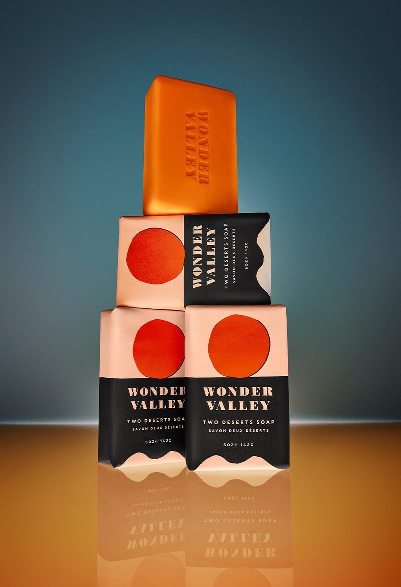 Wonder Valley Two Deserts Soap Bar - Vegan, Cruelty-Free, Unisex | Juniper & Sage (5 oz | 142g)
