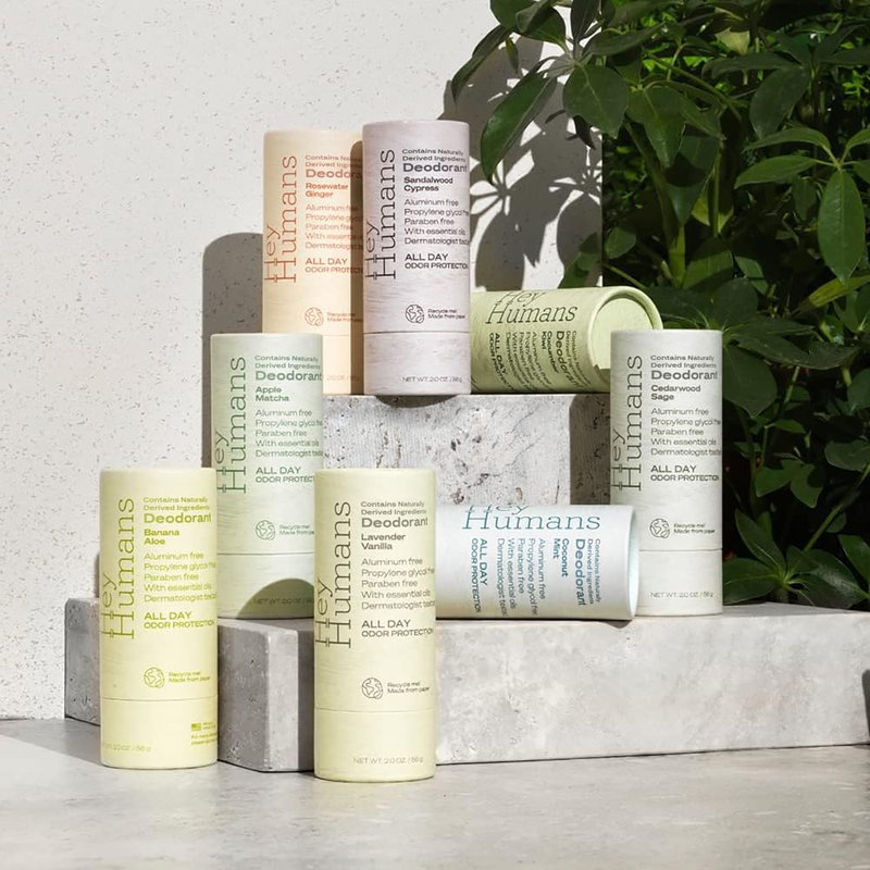 Aluminum-Free Deodorant for Women & Men | Naturally Derived Ingredients, Coconut Mint Scent, Eco-Friendly Packaging