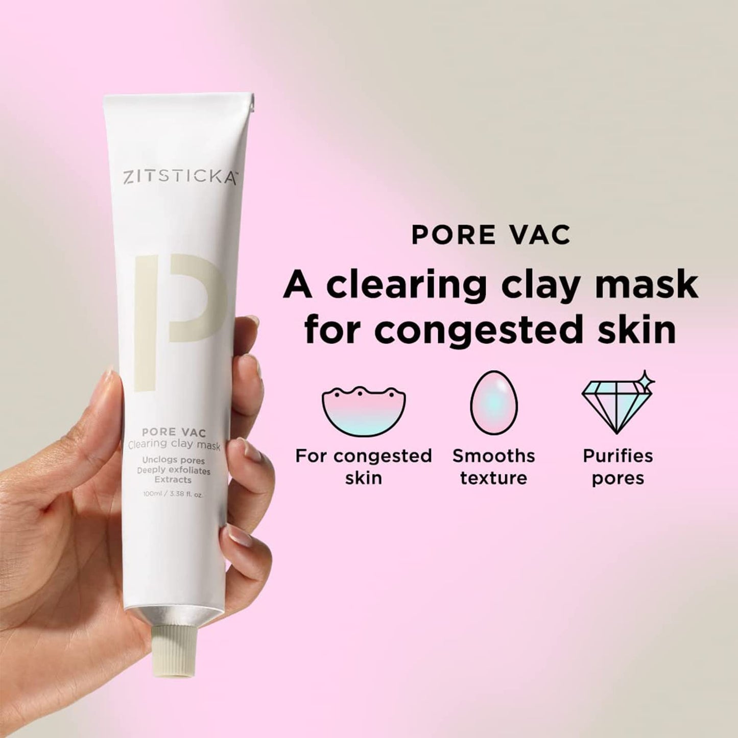 ZitSticka Sheet Masks for Face Skincare- Exfoliating & Hydrating Sheet Mask for Dry & Sensitive Skin - Soothe Breakouts & Acne-Prone Skin - Beauty Facial Skin Care for Woman (Press Fresh 5 Sheets)