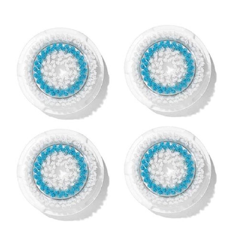 Clarisonic Brush Head Replacements | Compatible with Mia 1, Mia 2, Mia Fit, Alpha Fit| Verified by Transparency, Deep Pore,4 Pack