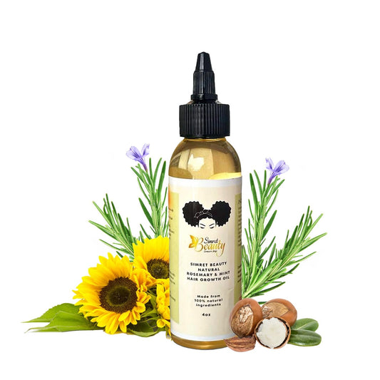 Rosemary Oil for Hair Growth - Natural Mint-Infused Essential Oil for Strong, Healthy Hair | 4 oz