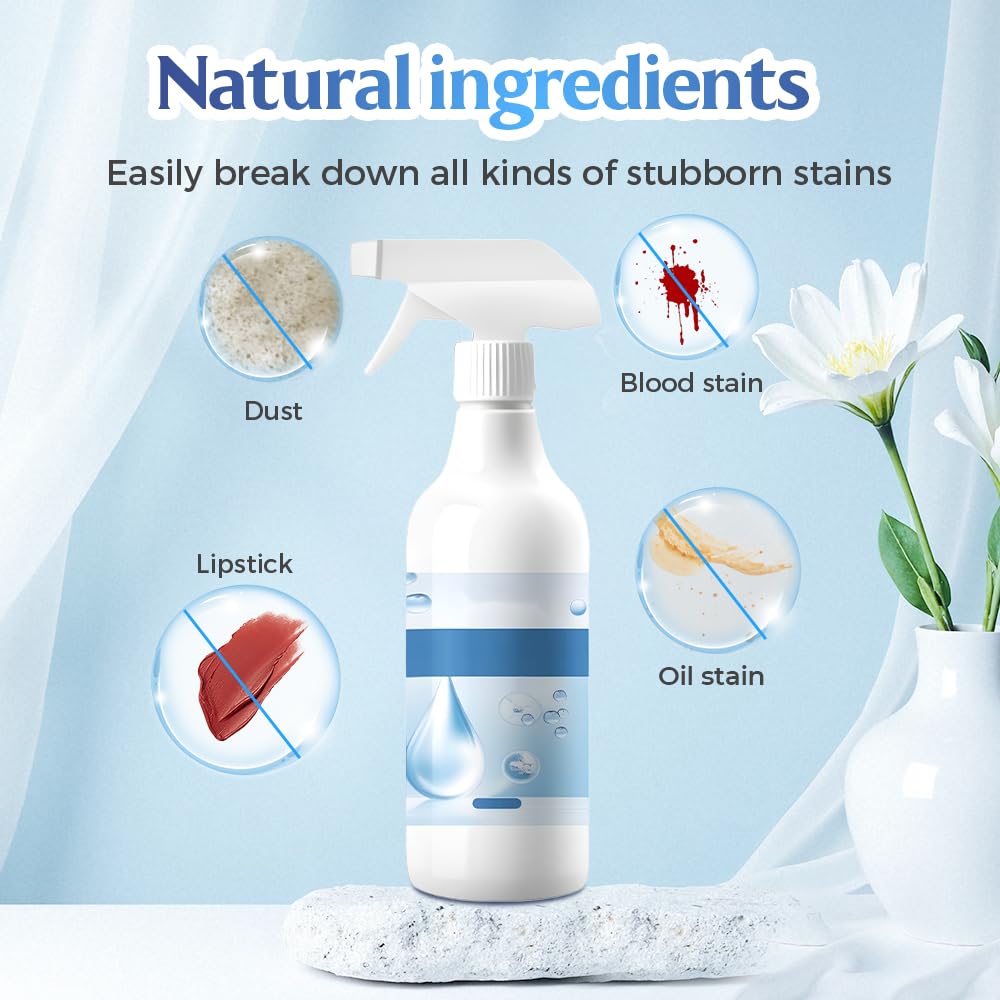 Clothing Emulsifier, 2026 Upgraded Laundry Emulsifier, Multi Purpose Fabric Cleaner for Home Use, Easy Laundry Spray for Kitchen, Professional Stain Remover for Families (1)