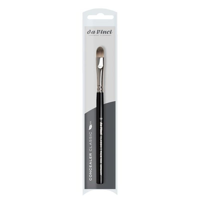 da Vinci Cosmetics Series 968 Classic Concealer Brush, Oval Synthetic, Size 12, 14 Gram