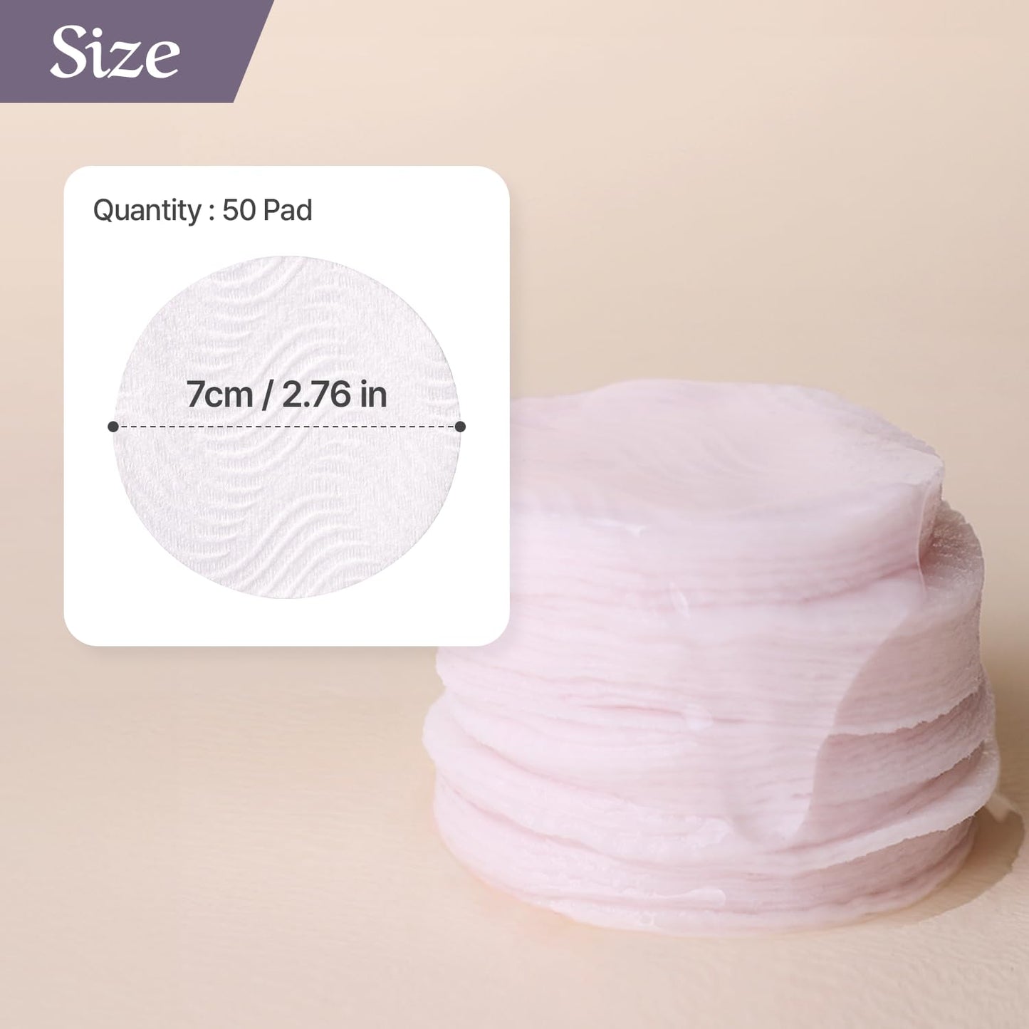 [CHALLANS de Paris] Coton NETTOYANT de Memoria – Calming & Revitalizing Toner Pads with Botanical Essence, Hydrating Dual-Texture Pads for Smooth, Comforted Skin, K-Beauty Daily Care