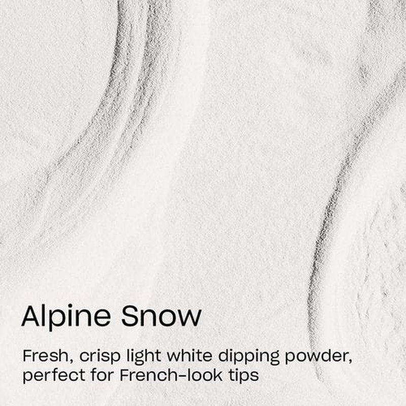 OPI Powder Perfection Alpine Snow | Opaque Soft White Crème Nail Dipping Powder | Acrylic Alternative