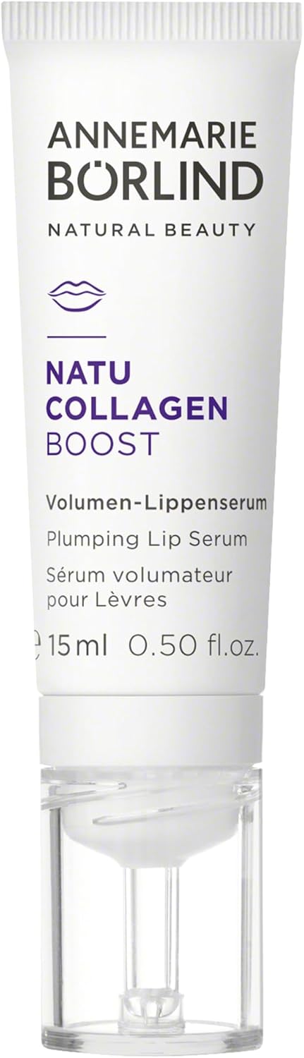 ANNEMARIE BÖRLIND Collagen Boost Lip Serum - Plumping & Rejuvenating Botanical Formula | Vegan, 0.50 Fl. Oz.