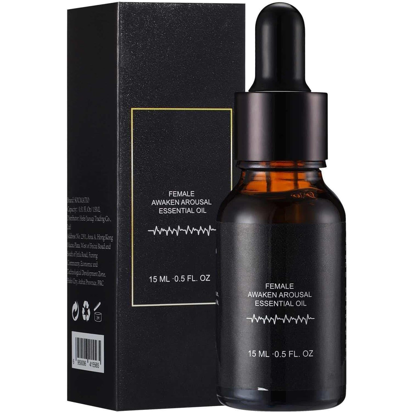 Intense Fast Orgasmic Oil, Natural Organic Formula Awaken Excite & Arousal Oil with Stimulating Tingling Sensation, Enhances Intimate Experiences for Women Pleasure Enhancer