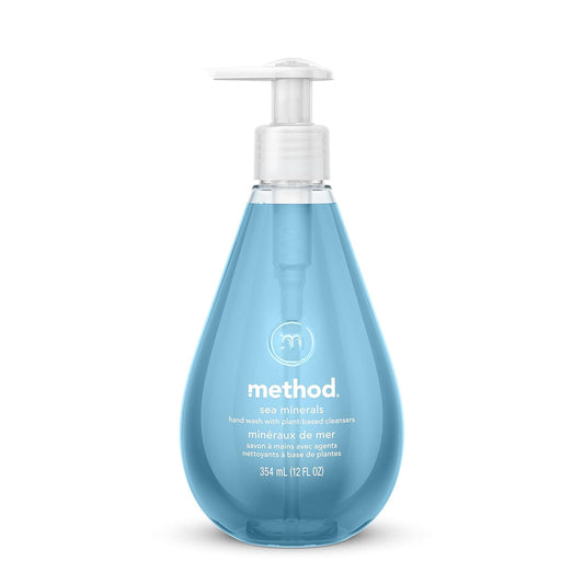 Method Gel Hand Soap - Sea Minerals Scent | 12 Fl Oz Bottle
