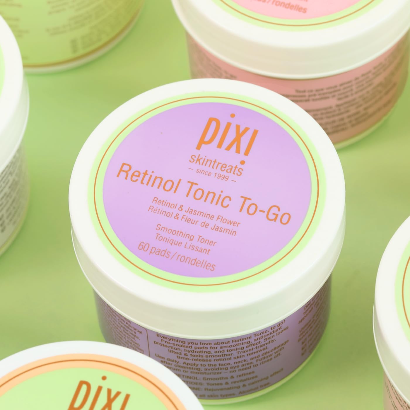 Pixi Retinol Tonic, Smoothing & Firming Facial Toner, Enhanced with Peptides to Boost Collagen Production, Alcohol-Free Daily Rejuvenating Toner, 250 ml / 8.5 fl oz