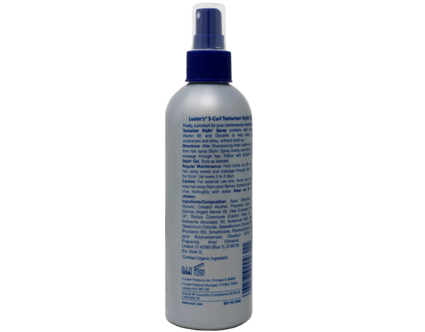 Lusters S-Curl Texturizing 8 Ounce Styling Spray Pump (235ml) (2 Pack)