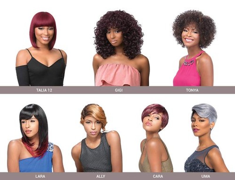 Sensationnel Synthetic Hair Wig Instant Fashion Wig Talia 12" (DR27)