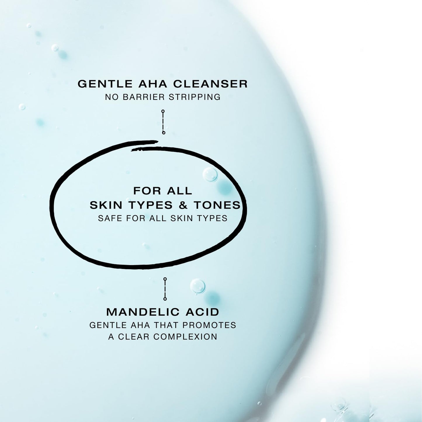 biba de sousa Mandelic Cleansing Gel + Plant Stem Cell Peptide Bundle