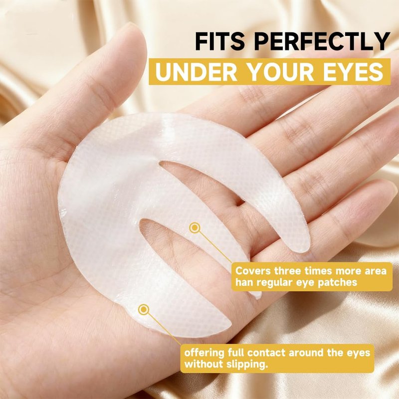 5% PDRN Under Eye Patches - 6-in-1 Bio-Collagen Eye Mask for Puffiness, Dark Circles & Wrinkles | 2% Caffeine, Kojic Acid, Retinol