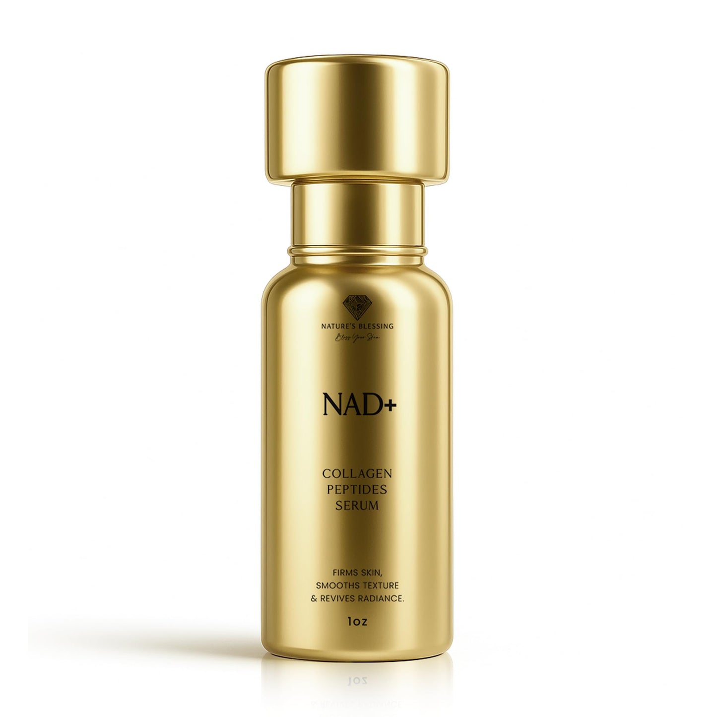 NAD+ Anti-Aging Serum – Boost Cellular Energy, Firm Skin & Reduce Wrinkles – with Niacinamide, Hyaluronic Acid, Peptides & Antioxidants – 1oz Rejuvenating Face Serum for Youthful Radiance