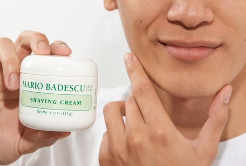 Mario Badescu Shaving Cream for Women and Men - Classic, Unisex Non-Foaming Shave Cream Formula Infused with Lavender Oil and Vitamin E - Helps Prep, Protect and Moisturize for a Closer Shave, 8 Oz