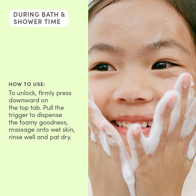 Kids Cloud Body Wash Duo - Gentle Nourishing Toddler Wash | Coconut & Citrus Scents, 2 Pack (6.7 fl oz Each)