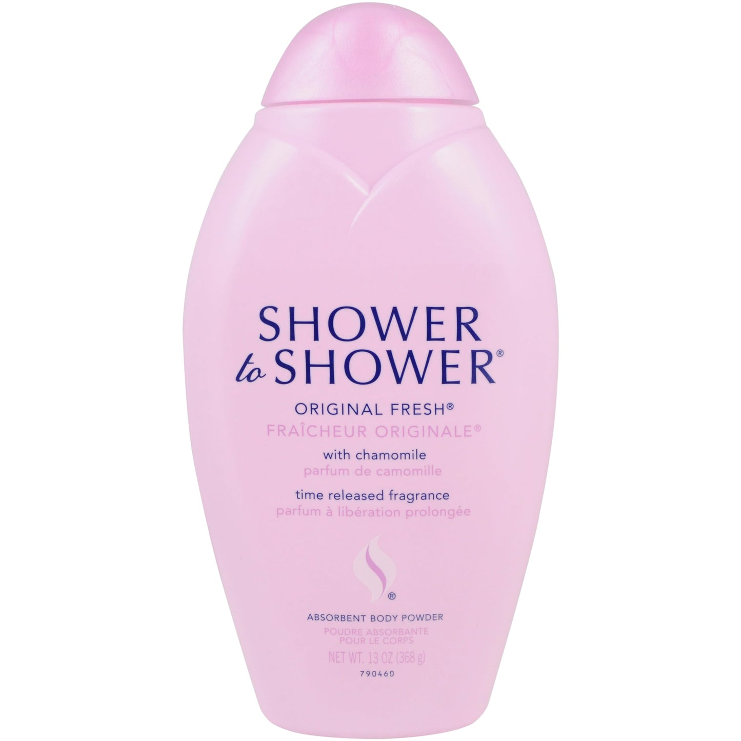 Shower to Shower Original Fresh Body Powder with Chamomile for Men & Women, Talc Free, Sweat Absorbing, Prevents Chafing & Odor, Deodorizing, 13 OZ (Pack of 4)