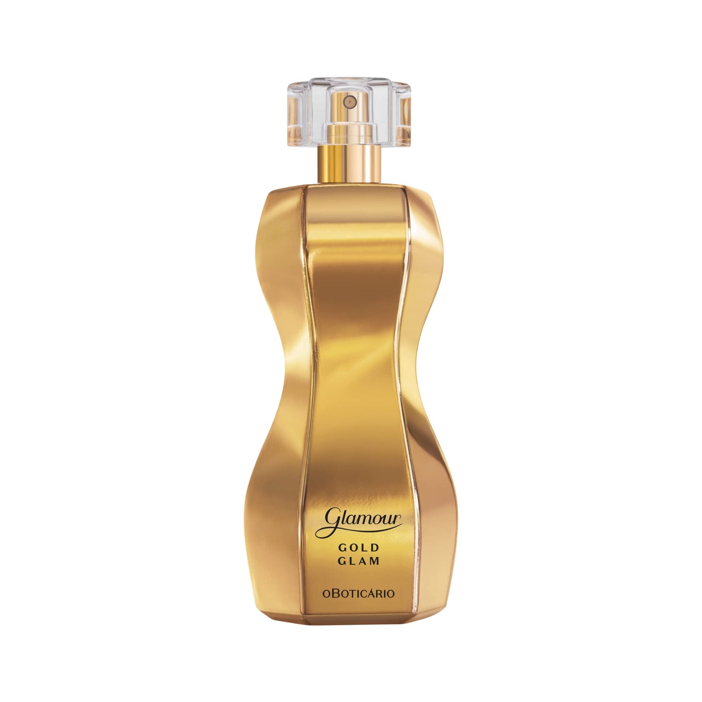 O BOTICARIO Glamour Gold Glam Eau de Toilette, Long-Lasting, Sweet and Floral Fragrance Perfume for Women, 2.5 Ounce