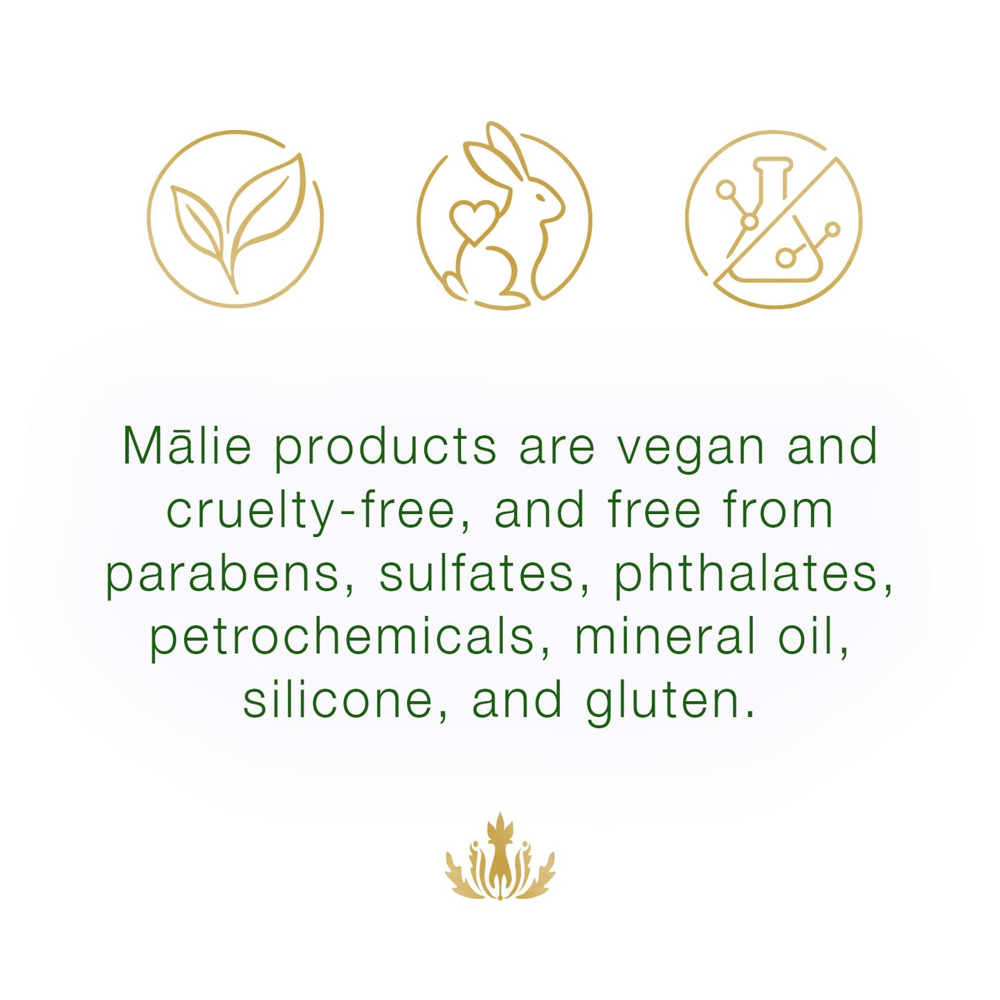 Mālie Organics Conditioner, Kōke‘e Scent, Daily Hydration for All Hair Types, Green Tea Extract + Avocado Oil, Vegan, 14 oz