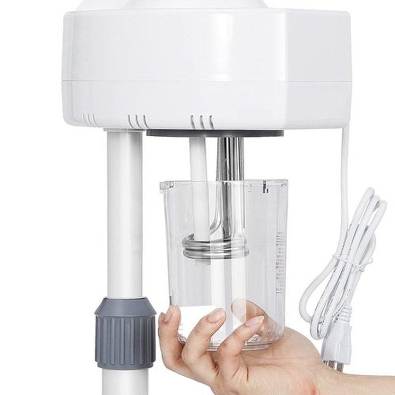 Professional Facial Steamers, Hot Ozone Face Steamer for Facial, Standing Facial Steamer on Wheels, Esthetician Steamer for Salon Beauty and Spa, Mist Face Steamer for Facial Skin Care