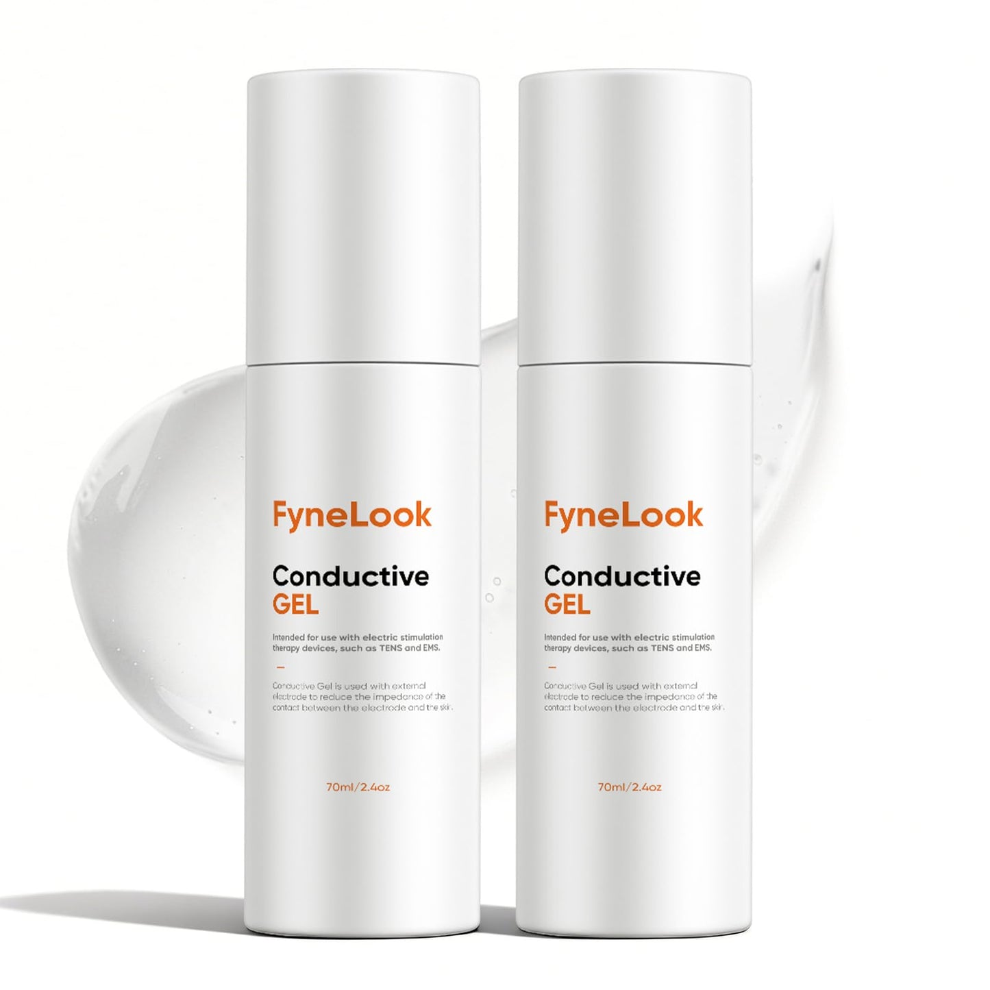 FyneLook Conductive Gel for Microcurrent Facial Devices, 2-Pack – Conductive Gel