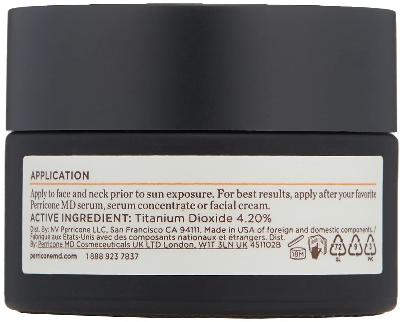 Perricone MD Vitamin C Ester Photo Brightening Moisturizer Broad Spectrum SPF 30 0.5 oz
