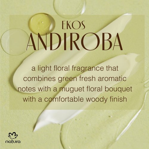 Natura - Ekos Andiroba Restorative Body Lotion - Therapeutic Oil - 30 Hours of Moisturization - Soothe Muscles - Vegan Skin Care - Brazilian Beauty Secrets - Self Care & Body Care - 13.5 fl oz (400ml)