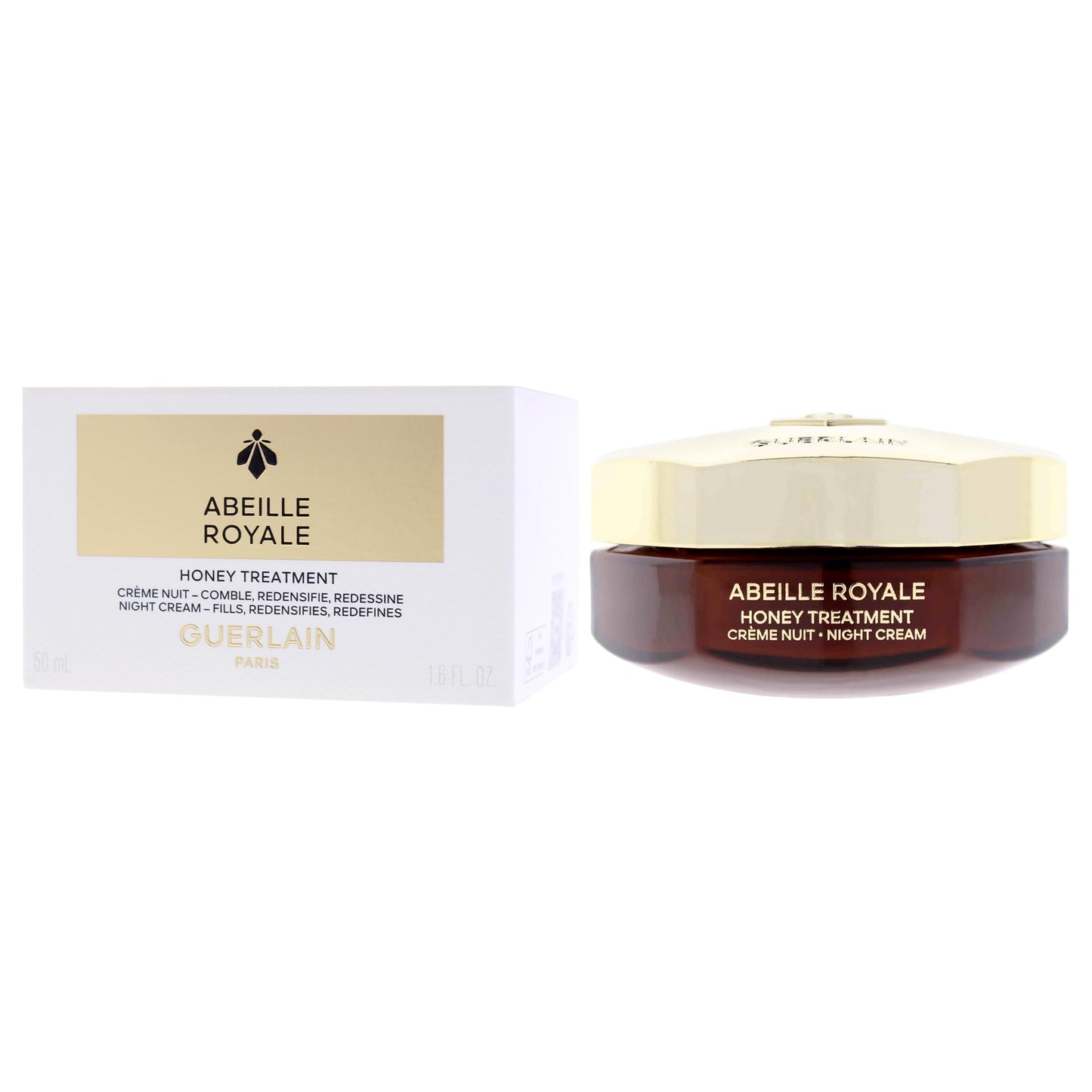 Abeille Royale Honey Treatment Night Cream by Guerlain for Unisex - 1.6 oz Cream