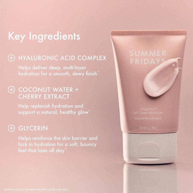 Cloud Dew Gel Cream Face Moisturizer - Hyaluronic Acid & Ceramides (1.7 Fl Oz) | CC Me Vitamin C Serum with Niacinamide (1 Fl Oz)