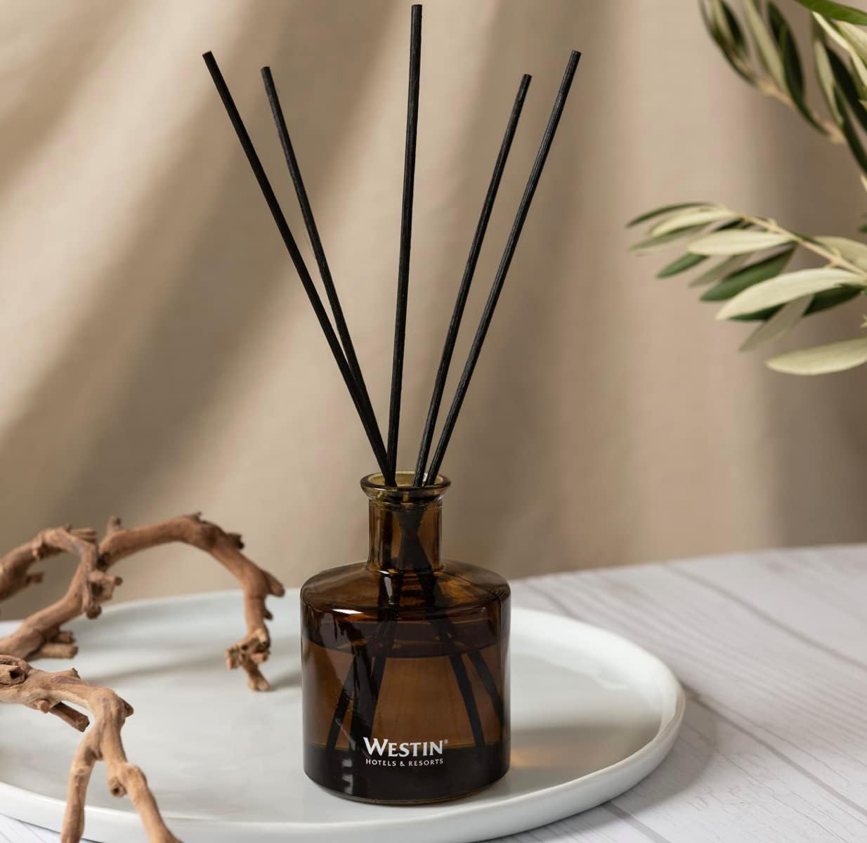 White Tea Reed Diffuser - Luxurious Home Fragrance Set | 5 oz. Signature Scent