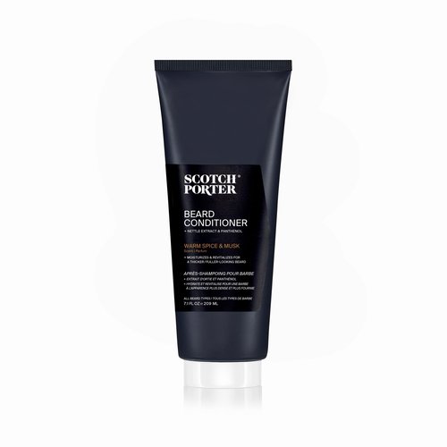 Scotch Porter Hydrate & Nourish Beard Conditioner – Long-Lasting Moisture Helps Strengthen, Reduce Frizz & Promote Healthy Hair Growth for Dull, Dry, Coarse Beards – Original Scent, 7.1 oz. Bottle