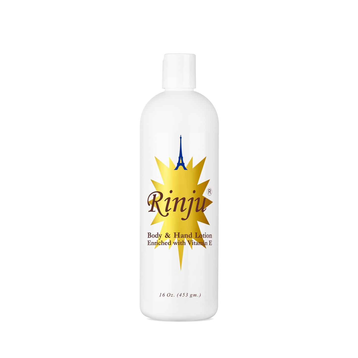 Rinju Body & Hand Lotion - Pack of 3 Non-Greasy Lotion for Women & Men - 16oz - Rubee Cacao Butter Lotion for Extremely Dry Skin - Vitamin E Moisturizer, Shea Butter - Soothes & Softens Skin