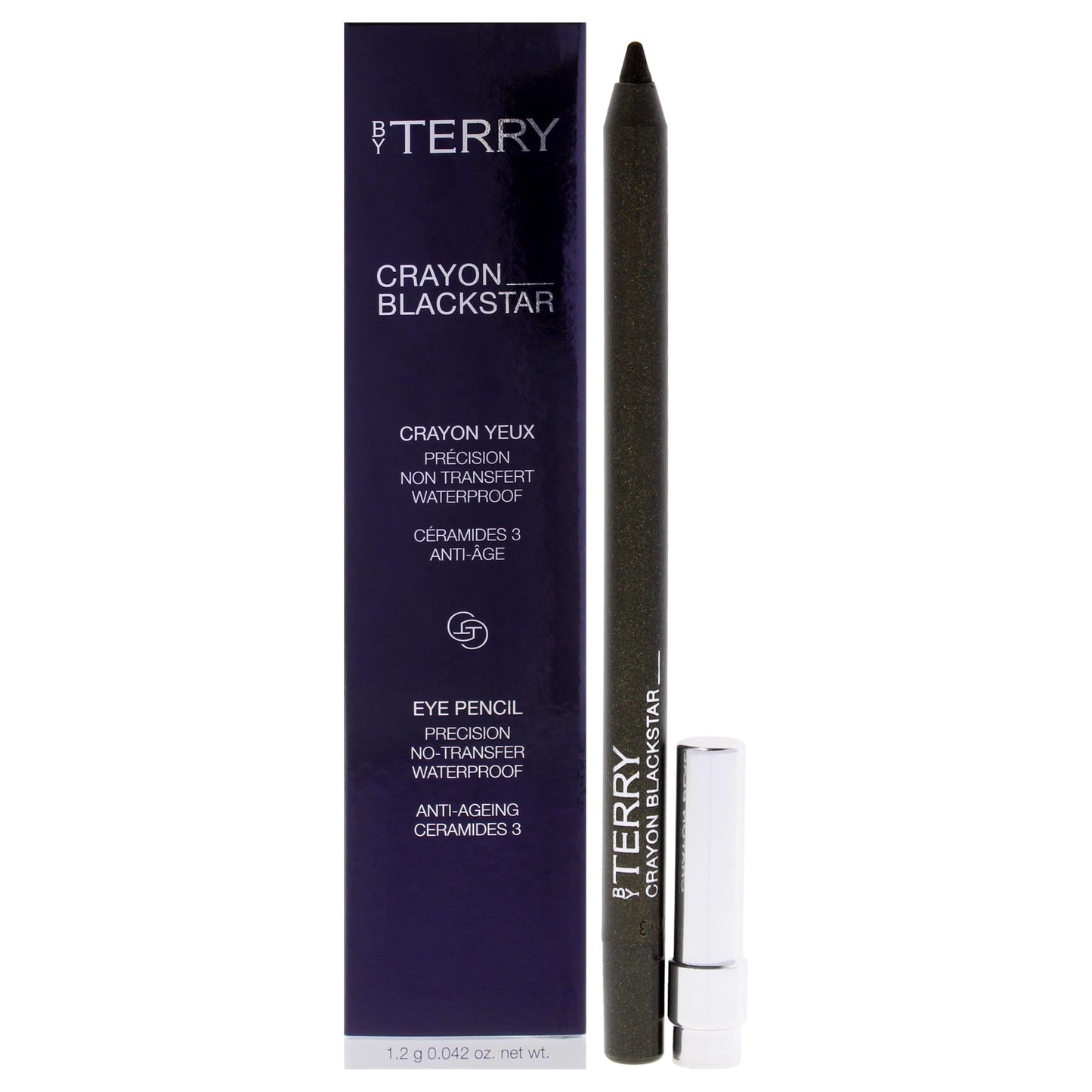 By Terry Eyeliner Crayon Blackstar, Long-lasting Waterproof Eyeliner Pencil, Highly Pigmented, Creamy Formula, Bronze Generation, 0.04 Fl oz