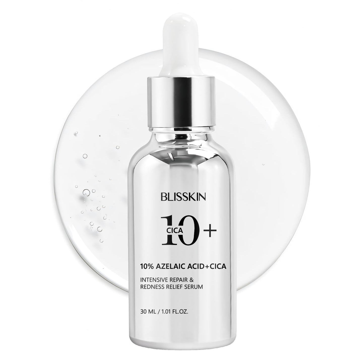 10% Azelaic Acid Serum Redness Soothing Face Serum with Niacinamide & Centella Asiatica Hydrating Acne Treatment for Sensitive Skin Azelaic Acid Formula Centella Asiatica CICA Facial Serum Skin Care